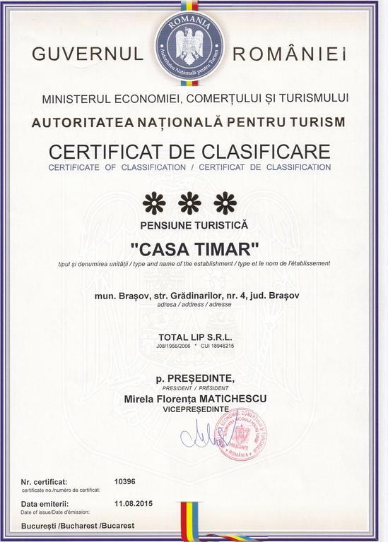 Affittacamere Casa Timar Braşov
